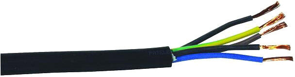 Titanex Gummikabel H07rn-F 5x2,5mm² Preis Per Lfm.