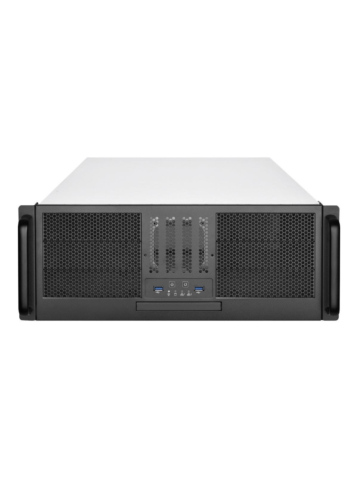 SilverStone RM41-506 - Gehäuse - Server (Rack) - Silber