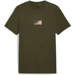 PUMA Herren Shirt BETTER SPORTSWEAR Tee, Größe S in Grau Grau