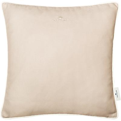 TOM TAILOR HOME "Dove Signature" mit Paspel, Kissenhülle ohne Füllung, 1 Stück