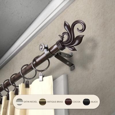 InStyleDesign Rhea Adjustable Curtain Rod