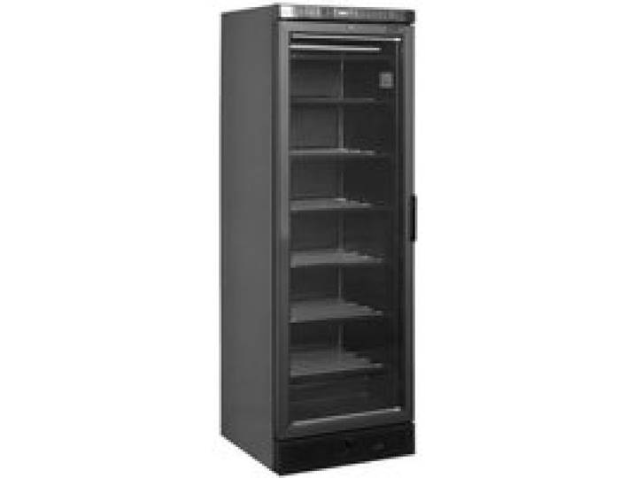 Vitrine à froid négatif ouverture vers la gauche UFSC371G Black L/H - Tefcold