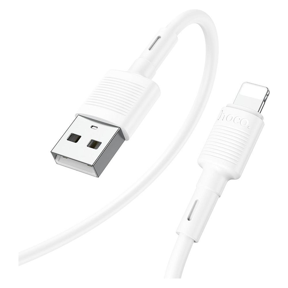 Hoco USB-A to Lightning X83 Victory, 18W, 2A, 1m, weiss (1 m, 18 W) (49810813)