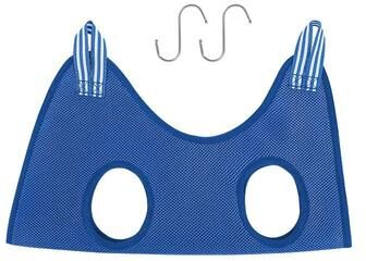 Inspired Finds Pet Grooming Hammock Restraint Sling For Cat & Dog Nail Trimming And Bath Care blue s