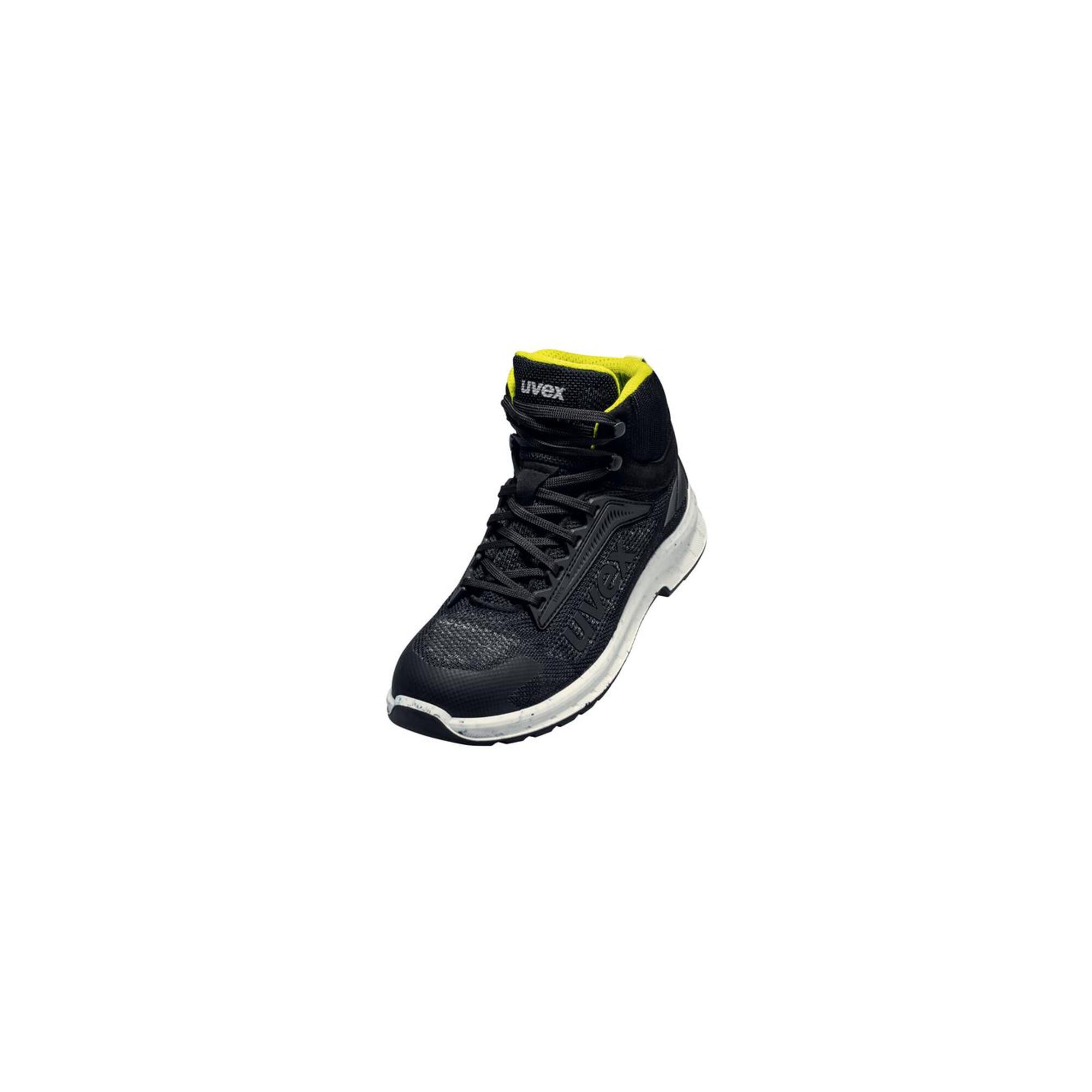 uvex Stiefel 2 trend S1 PS schwarz gelb Weite 11 Gr. 40 (6904240)