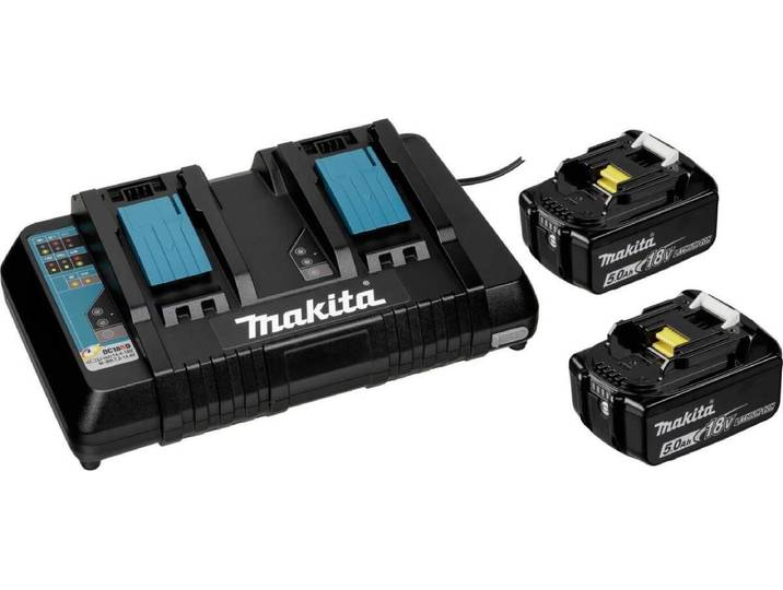 Makita - Chargeur de batterie + batterie 2 x - Li-Ion - 5 mAh - Charge 2 x batteries