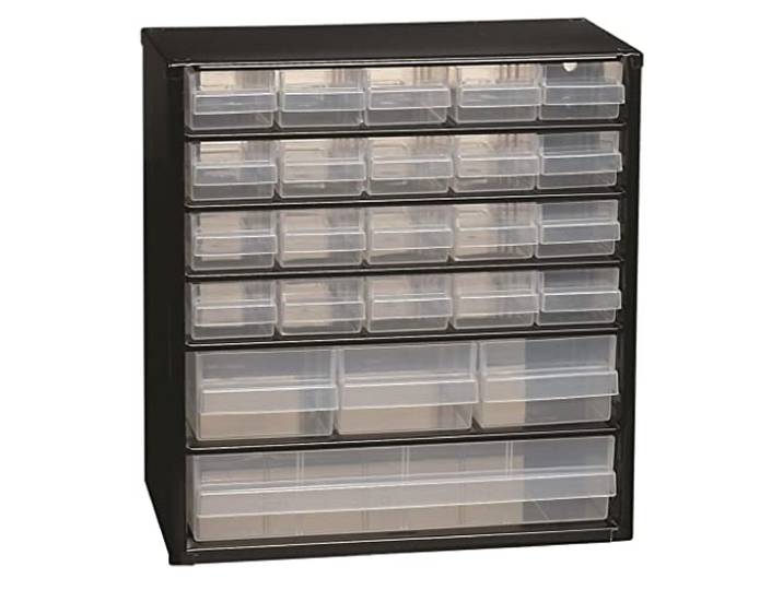 Raaco Commode met 24 trays C7-24 140180