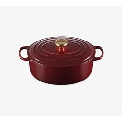Le Creuset Signature, Pfanne + Kochtopf, Rot