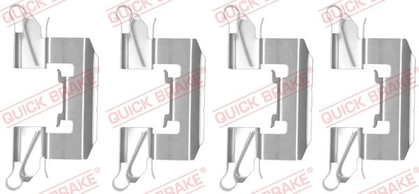 Quick Brake Zubehörsatz, Scheibenbremsbelag 109-1772