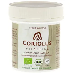 Coriolus Vitalpilz Bio Terra Mundo Kapse 60 St