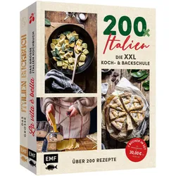 200 x Italien – Die XXL Koch- und Backschule, Ratgeber von Britta Welzer, Andrea Menichelli, Svenja Mattner-Shahi