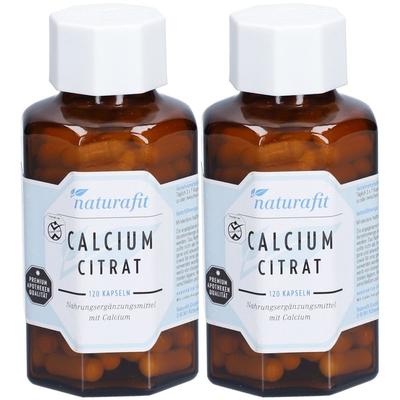Naturafit Calcium Citrat Kapseln 2x 2x120 St