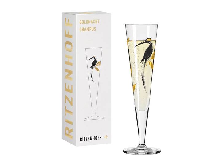 Ritzenhoff Goldnacht Champagnerglas #21