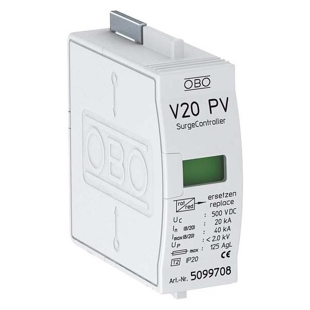 OBO Bettermann OBO SurgeController 20C 0500PV Oberteil für PVAnlagen (5099708)