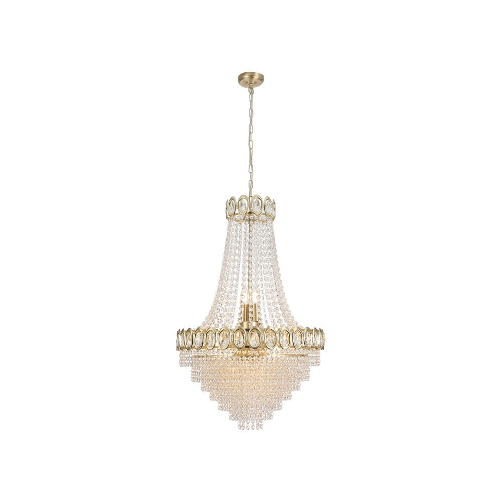 Searchlight Louis Kroonluchter goud Ø 54 cm