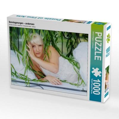 CALVENDO Puzzle Sonntagmorgen - anderswo | 1000 Teile Lege-Größe 64x48cm Foto-Puzzle für glückliche Stunden