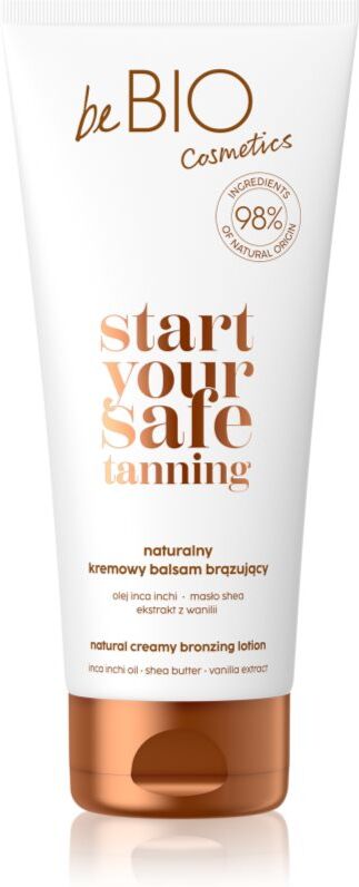 beBIO Safe Tanning lait teinté corps 200 ml