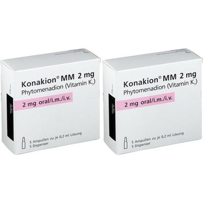 Konakion MM 2 mg Lösung 2x 2x5 St