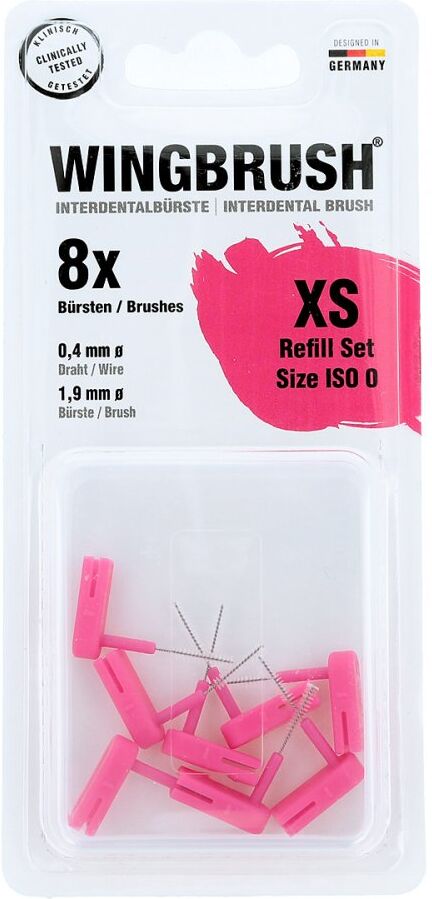 Wingbrush Refill-set Interdentalb.iso 0 x-small