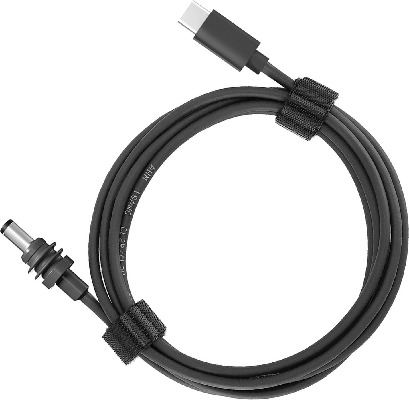 Cocosity USB-C naar DC-voedingskabel, 100W Type-C naar ronde barrel jack oplaadkabel