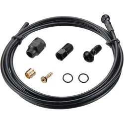 TRP Bremsleitungs-Kit 2000 mm schwarz Ø 5,5 Banjo Anschluss