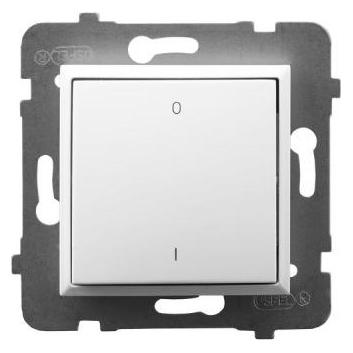 Ospel Z.S.E. S.A. ARIA Zweipoliger weisser Schalter ŁP-11U (LP-11U/m/00)
