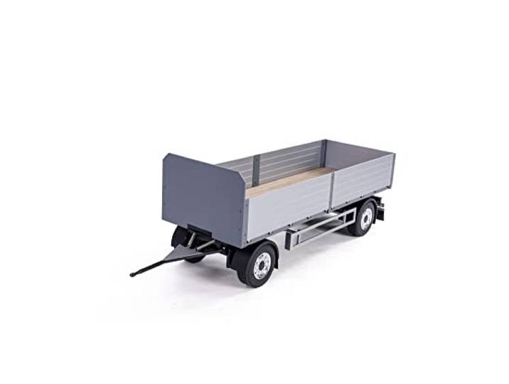 Carson 500907624 1:14 2-Achs Baustoff-Anhänger - RC, Zubehör für Tamiya Trucks, Ersatzteile, Tuningteile, Modellbau, Made in Germany