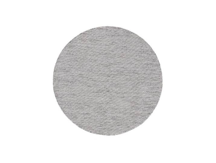 benuta Baumwollteppich Ron Beige/Schwarz ø 120 cm rund, Textil, Uni, Rund, 120x120 cm, für Fußbodenheizung geeignet, Teppiche & Böden, Teppich, Webteppich