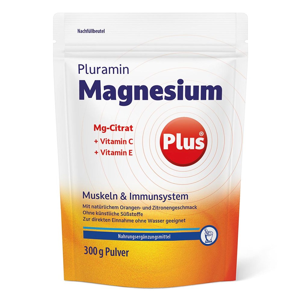 Pharma Peter GmbH Pluramin Magnesium Plus Pulver Nachfüllbtl. 08515235
