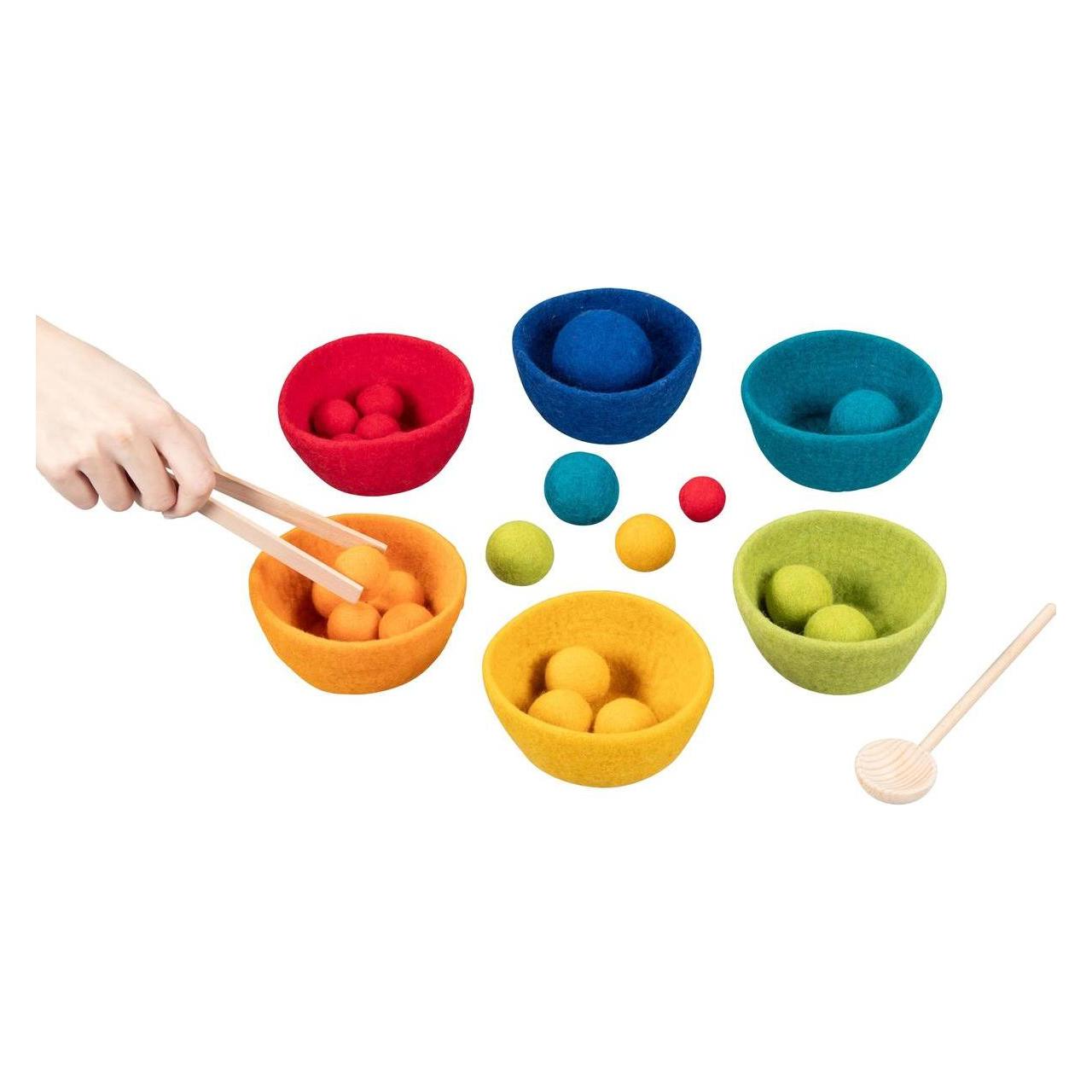Goki Farbsortierspiel Wolle (58342)