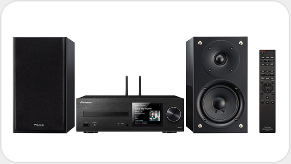 Pioneer X-HM76 Netzwerk-MicroSystem Bluetooth AirPlay *silber* PI15143