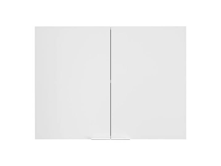 Haut 80 cm 2 portes EDEN chêne - blanc