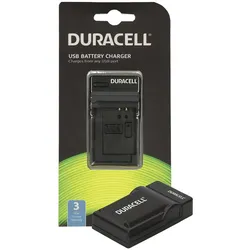 Duracell - USB-Batterieladegerät - 1 x Batterien laden - Schwarz - für Sony NP-B...
