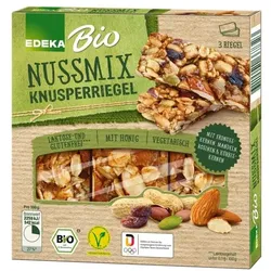 EDEKA Bio 3er Pack BIO Knusperriegel »Nussmix« 3x 25 g