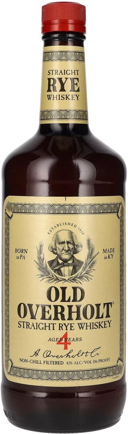 Old Overholt Straight Rye Whiskey 43% Vol. 1l