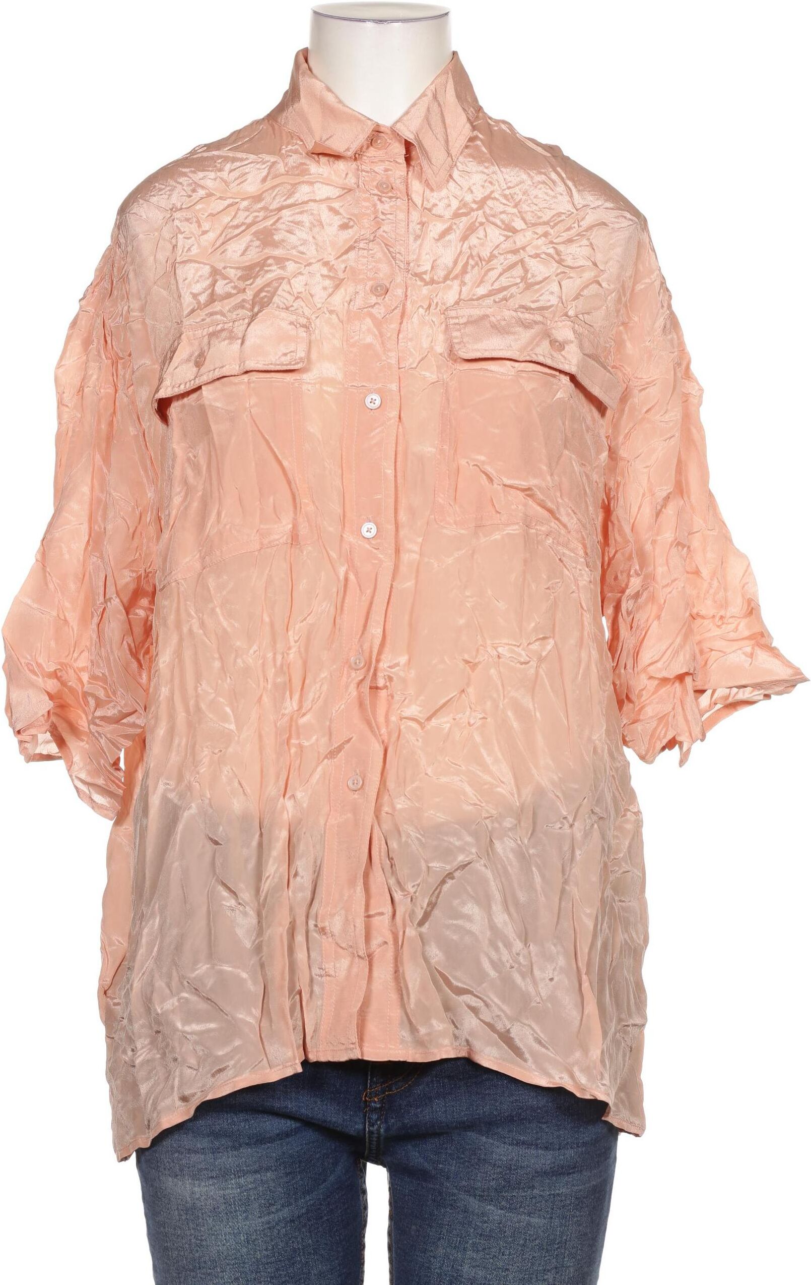 violeta by Mango Damen Bluse, Pink, Gr. S, Viskose - Second Hand