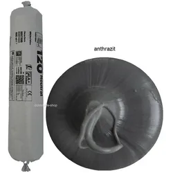 Ramsauer 120 Neutral anthrazit 1K Silikon Dichtstoff 400ml Folienbeutel