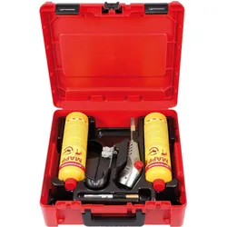 Rothenberger, Lötgerät, Hartlötgarnitur Super Fire 3 Hotboxinclusive Gaskartuschen