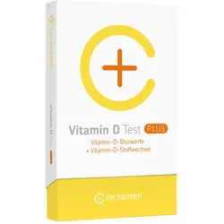 Cerascreen Vitamin D Plus Blutwerte+Stof 1 St
