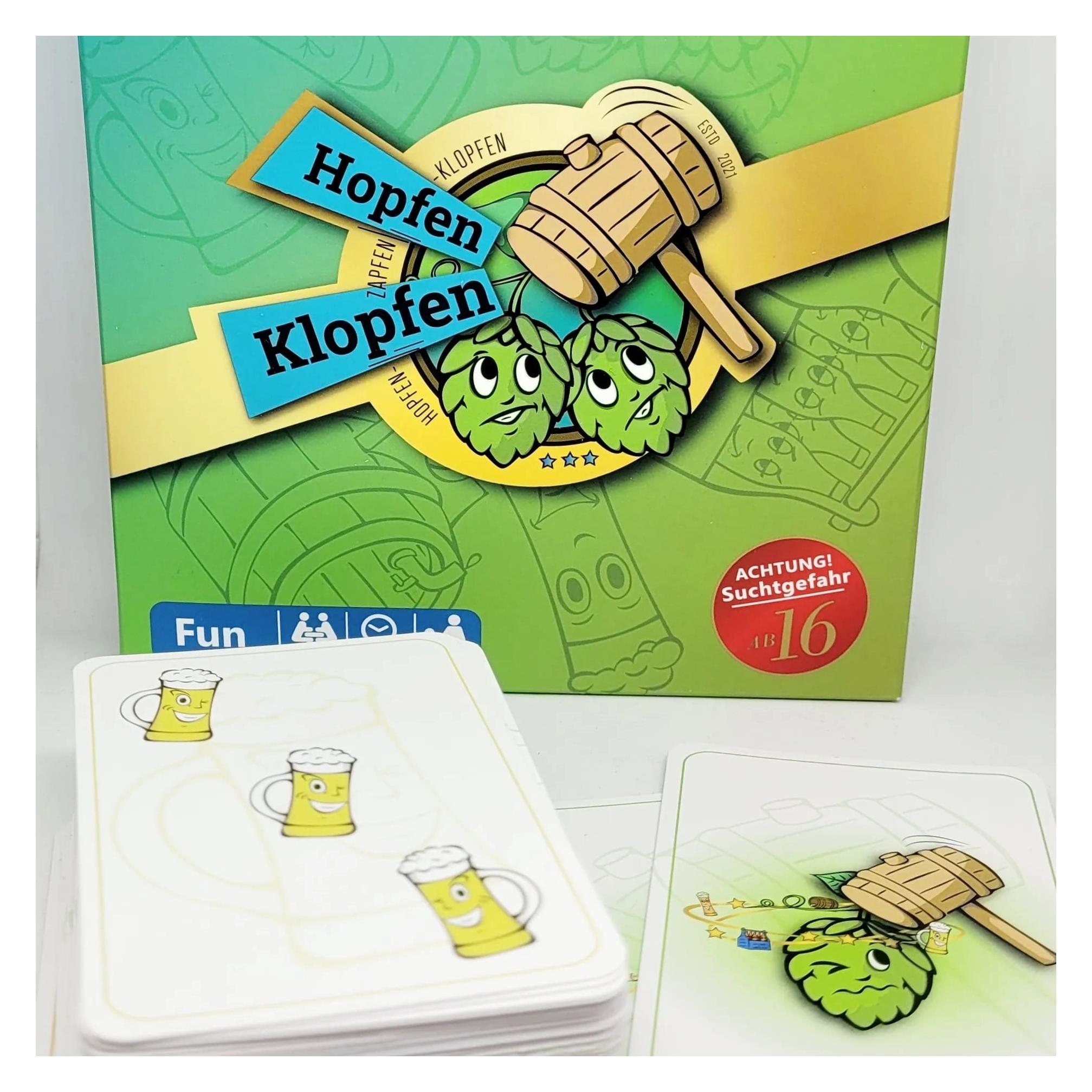 Dice4friends Hopfen-Klopfen Kartenspiel (DIC37280)