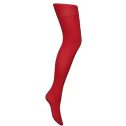 DIM Strumpfhosen Mod Pantyhose Opaque Velouté Rosa/Rot Polyamid XS/S Damen