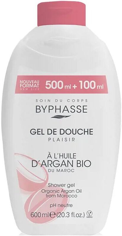 Byphasse Plaisir Organic Argan Oil Shower Gel 600 ml