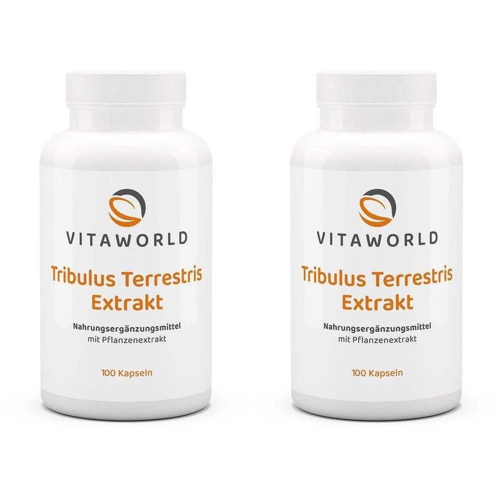 Tribulus Terrestris Extrakt 500 mg Kapseln 2x 2x100 St