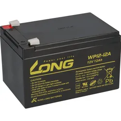 Kung Long WP12-12 12V 12Ah – Ersatzakku für APC RBC4 / HP-USV