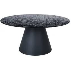 Couchtisch   ¦ schwarz ¦ Maße (cm): H: 39,5  Ø: 80.0