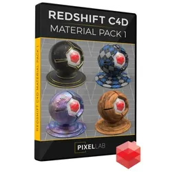 Redshift C4D Material Pack 1