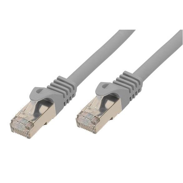 Good Connections Patchkabel mit Cat. 7 Rohkabel S/FTP grau 3m 8070R-030