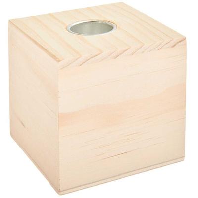 Kerzenhalter Würfel, 7 x 7 x 7 cm,