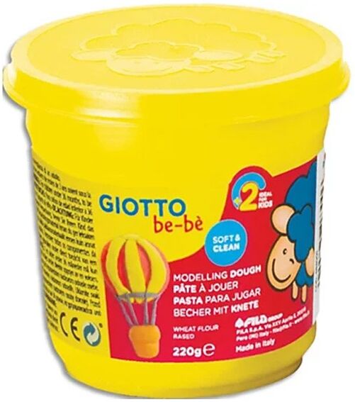 Pot 220G Pate à jouer Giotto Bébé Jaune