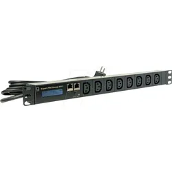 GUDE 8311-3 - PDU, 1x Sensor, 8x IEC C13
